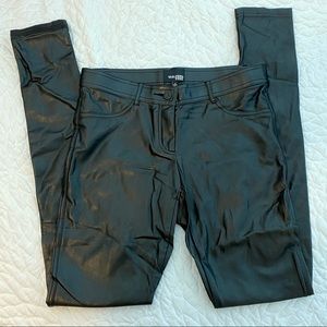 Wilfred faux leather skinnies